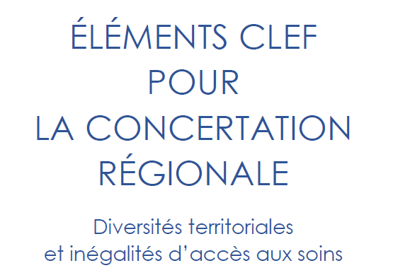 Éléments clef pour la concertation régionale