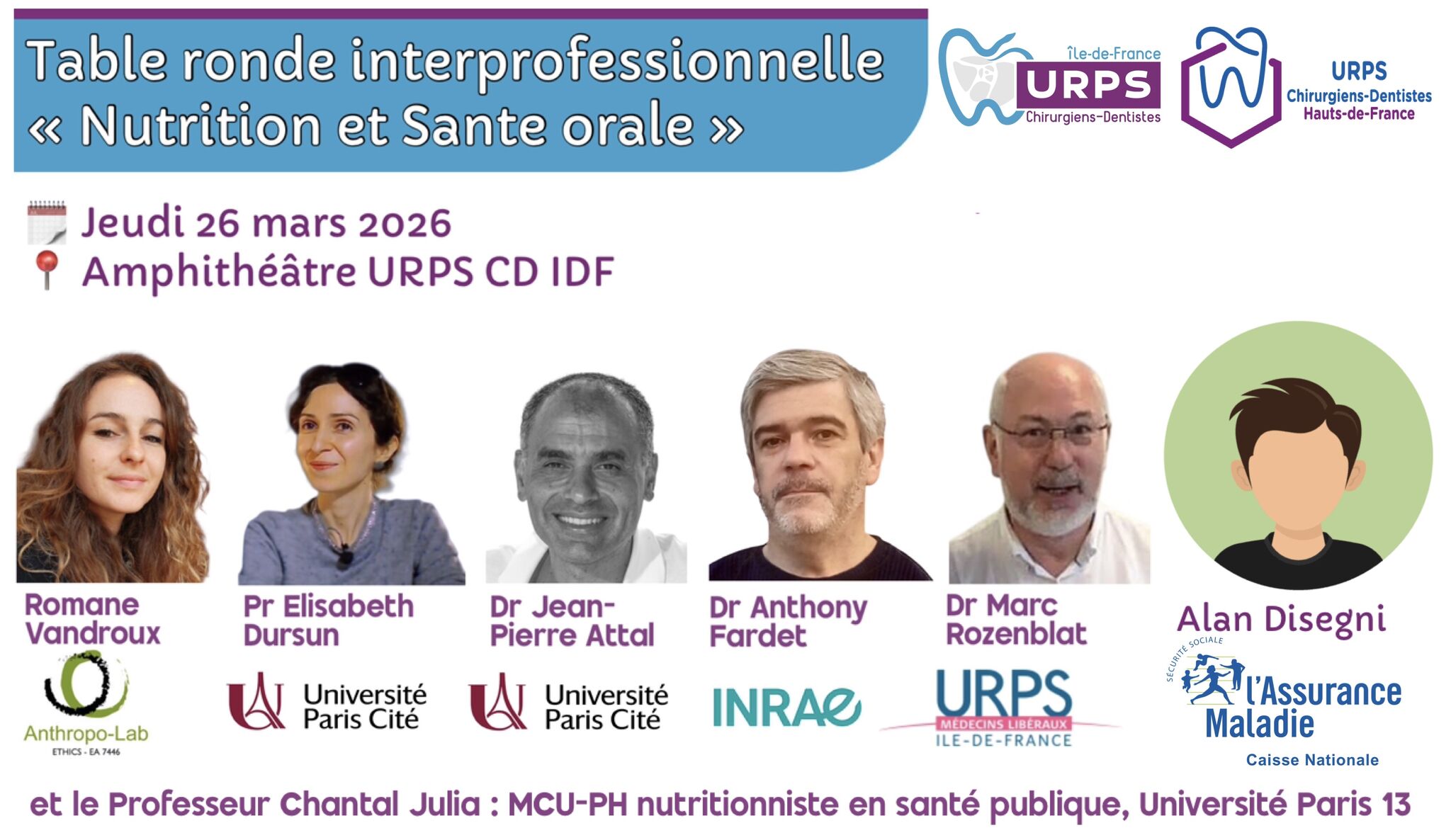 Table ronde « Nutrition& santé orale » : Retrouvez les vidéos de l&rsquo;évènement !